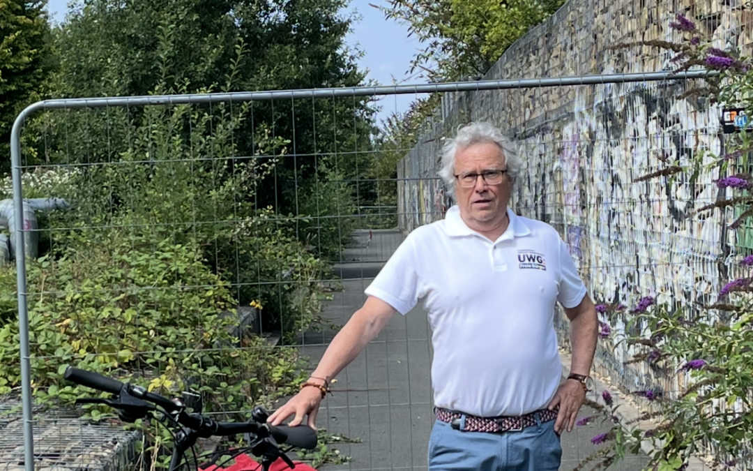 Verwaltung legt Radweg lahm und liefert keine Erklärung